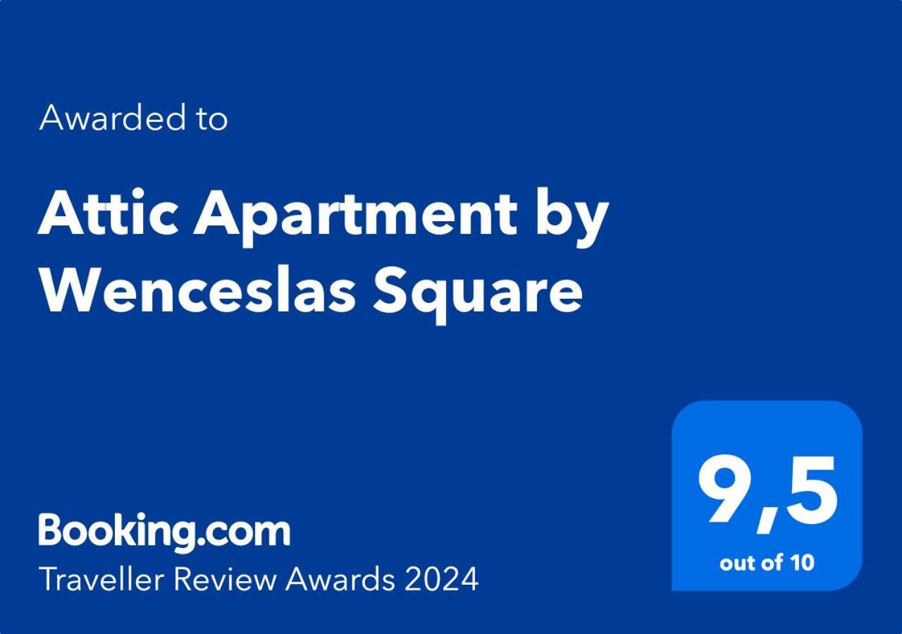Attic Apartment By Wenceslas Square Praga Exterior foto